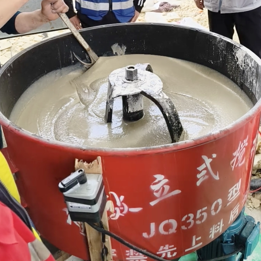 华龙汽轮机余热压缩机导热油设备底座耐高温环氧树脂灌浆料